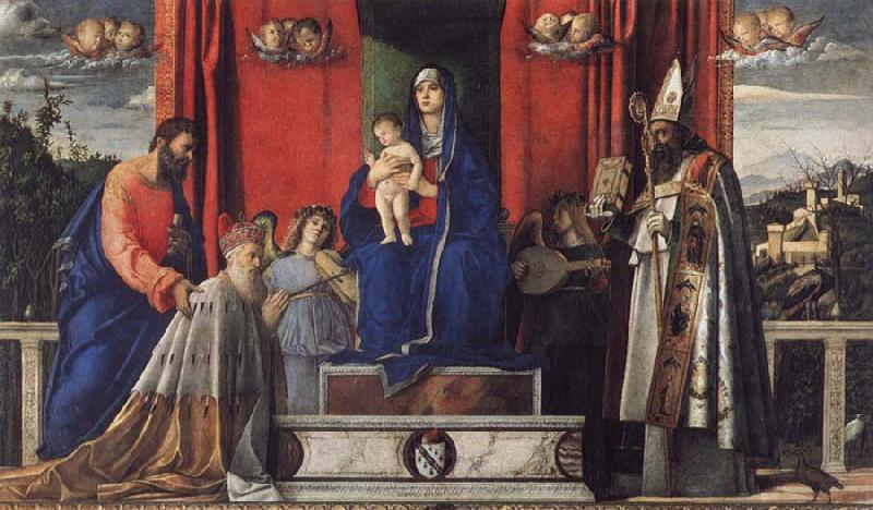 Giovanni Bellini Pala Barbarigo china oil painting image